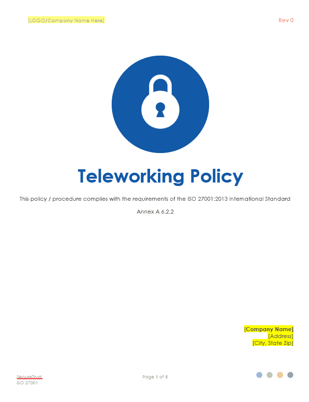 teleworking policy